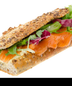 Smoked Salmon Baguette
