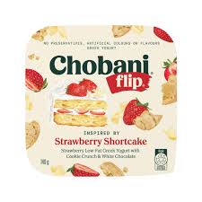CHOBANI FLIP STRAWBERRY SHORTCAKE