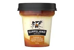 GIPPSLAND TOFFEE & HONEYCOMB TWIST YOGURT