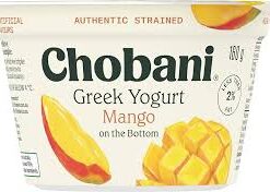 CHOBANI GREEK MANGO YOGURT IN CUP